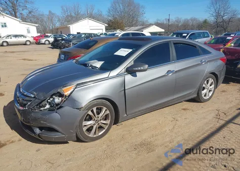 2011 Hyundai Sonata Limited from USA, damaged, VIN 5NPEC4AC9BH159408